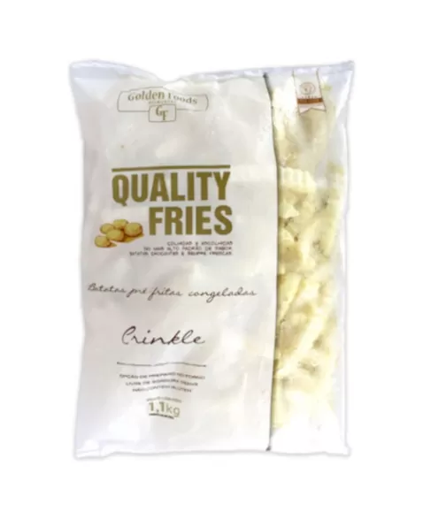 BATATA CRINKLE QUALITY FRIES 1 1 KG CX 09