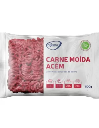 CARNE BOVINA MOIDA ACEM ALFAMA 500 G CX/12