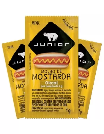 MOSTARDA SACHET 7G JUNIOR CX/176 UN