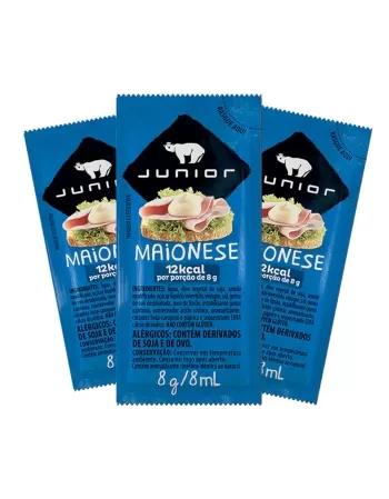 MAIONESE SACHET 8G JUNIOR CX/176 UN