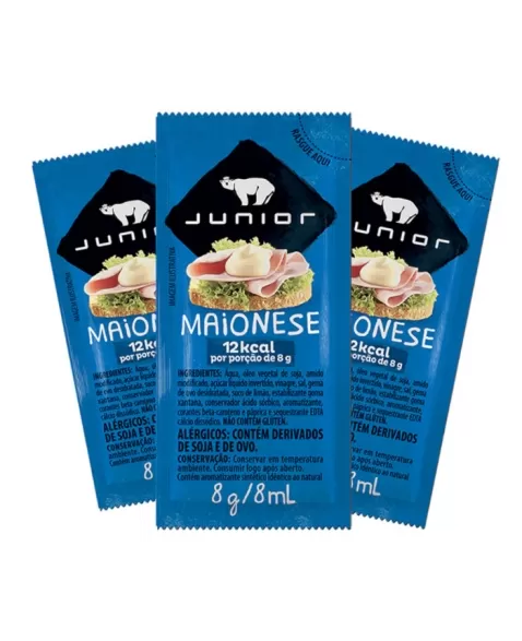 MAIONESE SACHET 8G JUNIOR CX/176 UN