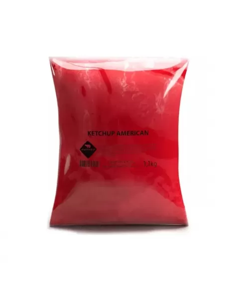 KETCHUP POUCH 1,1KG JUNIOR CX/5 PCT