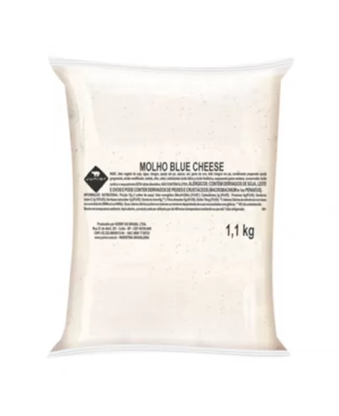 MOLHO BLUE CHEESE POUCH 1,1KG JUNIOR CX/5 PCT