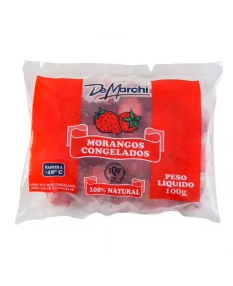 MORANGO IQF DE MARCHI 100 G CX/50