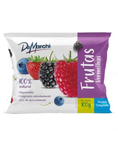 FRUTAS VERMELHAS DE MARCHI 300 G CX/20