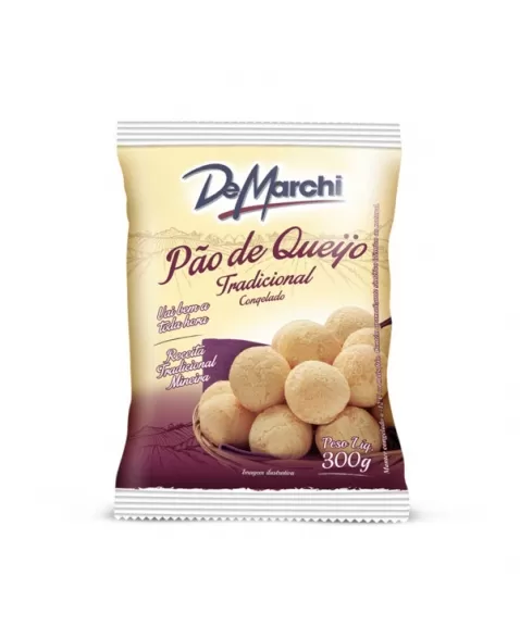 PAO QUEIJO DE MARCHI 25G 300G CX/40