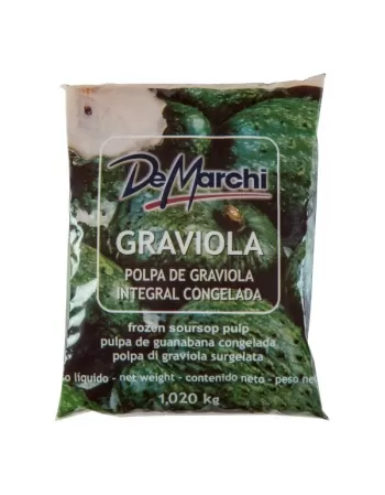 POLPA 1,02 KG GRAVIOLA DE MARCHI CX/06