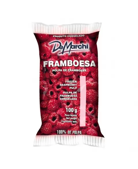 POLPA FRAMBOESA 100 G DM 01 KG CX/06