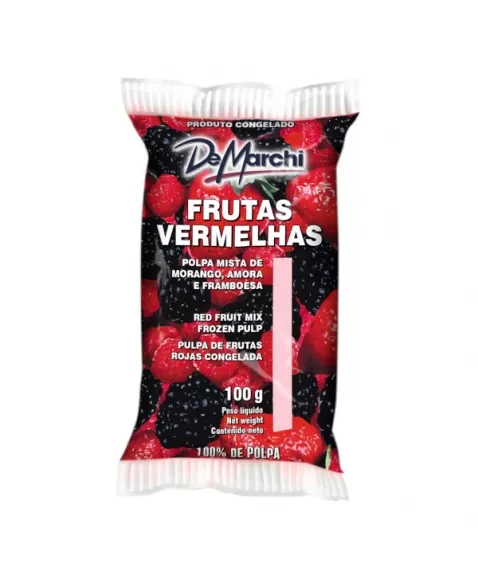 POLPA FRUTAS VERMELHAS 100 G DM 01 KG CX/06