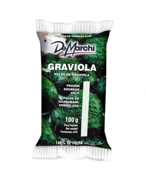 POLPA GRAVIOLA 100 G DM 01 KG CX/06