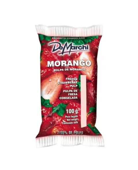 POLPA MORANGO 100 G DM 01 KG CX/06