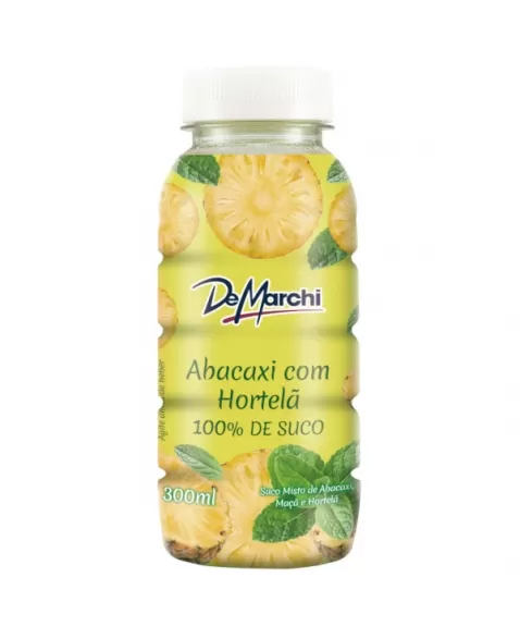 SUCO DE ABACAXI/HORTELA 300 ML DE MARCHI PC/12