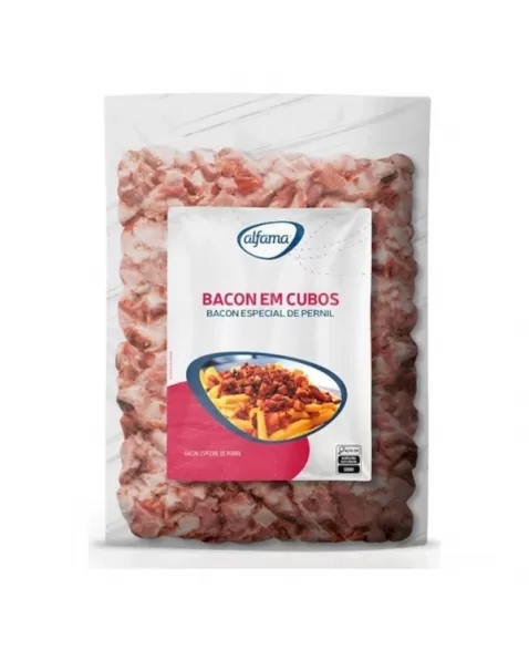 BACON ESPECIAL PERNIL CUBOS 1KG ALFAMA CX/06