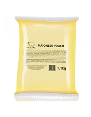 MAIONESE POUCH 1,1KG JUNIOR CX/5 PCT