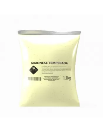 MAIONESE TEMPERADA POUCH 1,1KG JUNIOR CX/5 PCT