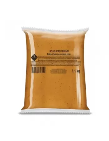 MOLHO HONEY MUSTARD POUCH 1,1KG JUNIOR CX/5 PCT