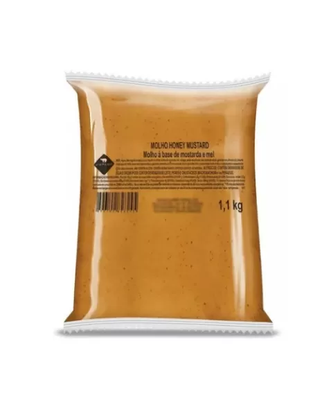 MOLHO HONEY MUSTARD POUCH 1,1KG JUNIOR CX/5 PCT