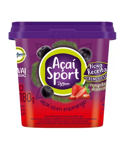 ACAI SPORT NG 180G MORANGO CX/24 PT