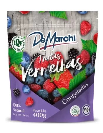 MIX DE FRUTAS VERMELHAS 400 G DE MARCHI CX/24