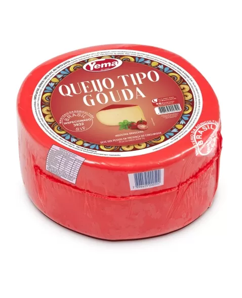 QUEIJO GOUDA 3KG YEMA CX/2 UN