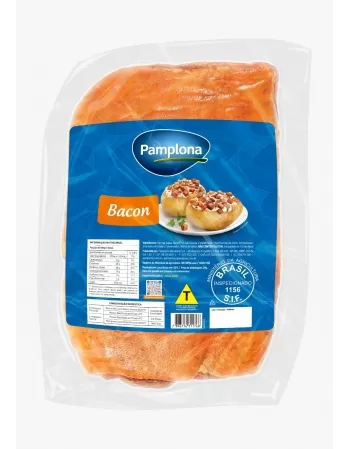 BACON PECA 2,5KG PAMPLONA CX/06 PCT