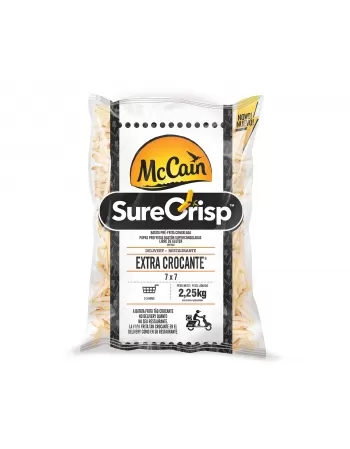 BATATA SURE CRISP 7 MM MC CAIN 2,5 KG CX/05 PCT