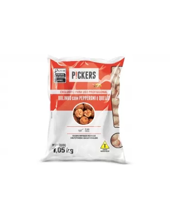 BOLINHO PEPPERONI 1,05KG PICKERS CX/05 PCT