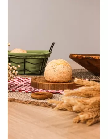 PAO DE QUEIJO GOURMET 80G DELICIAS DA SERRA 1KG CX/12 PCT