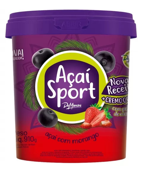 ACAI SPORT 910 GR MORANGO CX/06