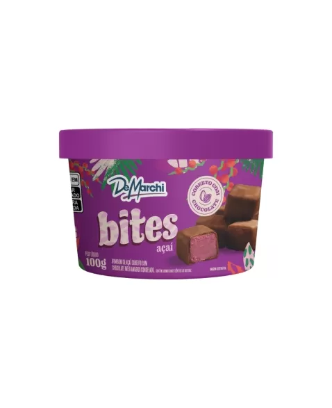 BOMBOM DE ACAI COM CHOC BITES 100G CX/12