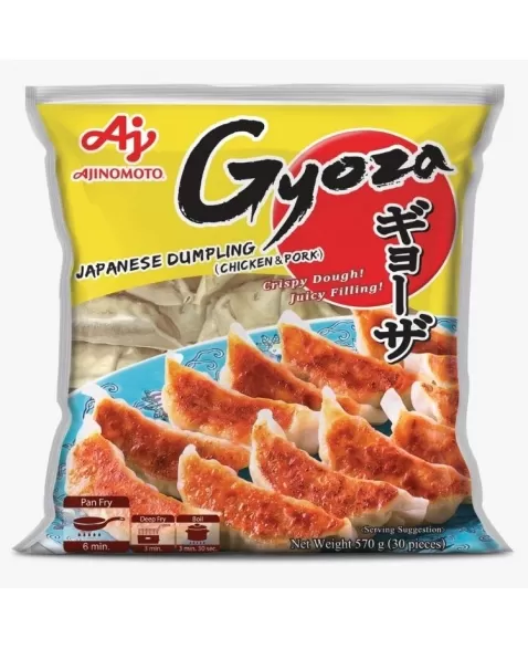 GUIOZA CARNE FRANGO E SUINA 570G AJINOMOTO CX/10 PCT