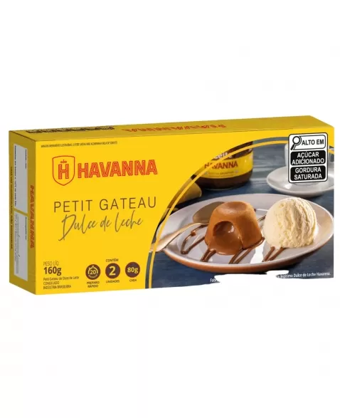 BOX PETIT GATEAU DOCE DE LEITE HAV 80G MR BEY PC/02 UN CX/12 PC