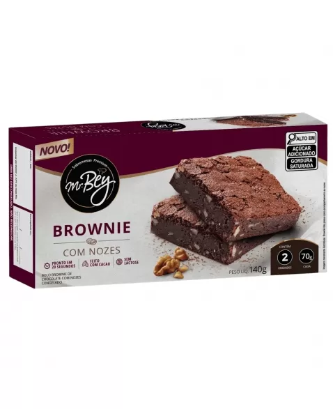 BOX BROWNIE C/NOZES 70G MR BEY PC/02 UN CX/12 PC