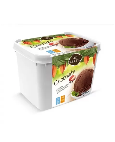 VERO SORBETTO CHOCOLATE PT 1,5 L CX/06