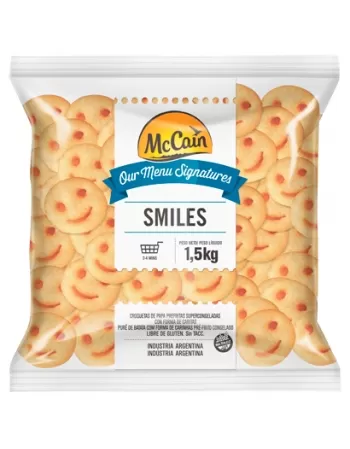 BATATA SMILES BR FOODS 1,5 KG CX/06