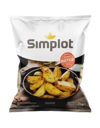 BATATA RUSTICA C/C SIMPLOT 2 KG CX/05